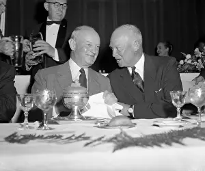 Johns Prints: Dwight D. Eisenhower and John S. Knight at Luncheon Table