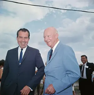 Gettysburg Prints: Dwight D. Eisenhower with Richard Nixon