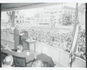 Concord Prints: Dwight D. Eisenhower Speaking