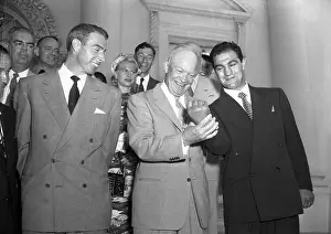 Dwight D. Eisenhower with Sports Stars