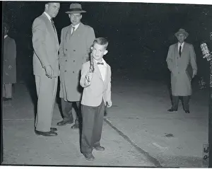 Dwight David Eisenhower II Holding Gun
