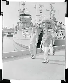 Miltons Prints: Dwight Eisenhower with His Brother Milton and James Hagerty