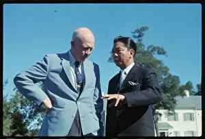 Dwight Eisenhower and Ferninand Marcos