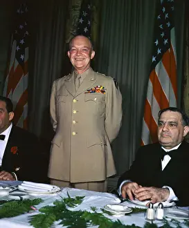 Dwight Eisenhower at Press Conference