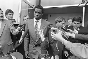 Tampa Prints: Dwight Gooden Conversing with the Media