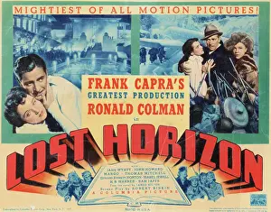 Dynamic Poster Showing Entertainers and Movie Scenes of Lost Horizon