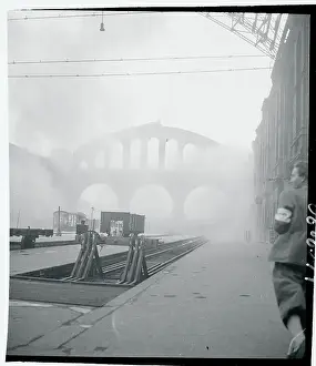 Dynamite Exploding in Railroad Station