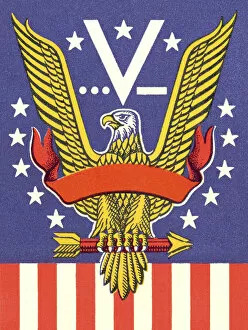 Patriotic Gallery: Eagle and Banner