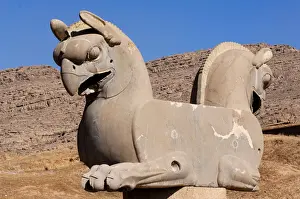 Eagle-head, Persepolis, Fars Province, Iran