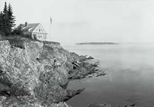 Portland Prints: Eagle Island Showing House