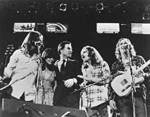Eagles with Governor Brown and Linda Ronstadt
