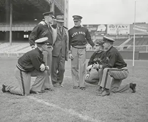 Blaik Prints: Earl Blaik Conversing with Army Football Players