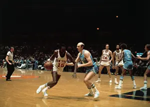 Earl Monroe Dribbling the Ball