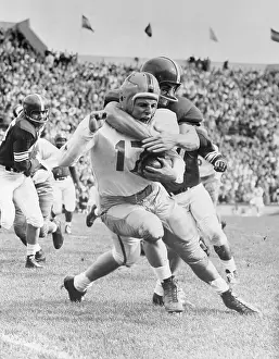 Earl Morrall Tackling Jim Morse