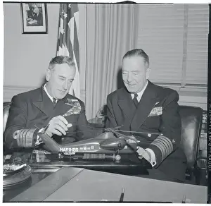 Earl Mountbatten and Arthur Radford