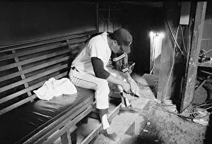 Earl Wilson Sitting Alone