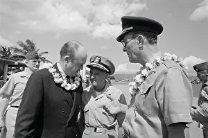 Johns Prints: Earle Wheeler with John McCain Jr and Melvin Laird