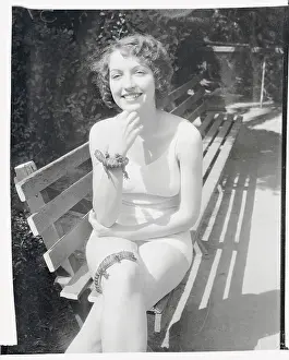 Alligator Prints: Earlene Heath Displaying the New Gator Fad