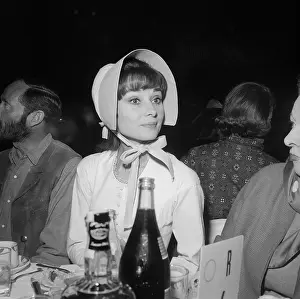 Prints of UNITED STATES - CIRCA 1960: Early 1960s, California, Hollywood, Audrey Hepburn at a S.H.A.R.E. charity dinner. (Photo by Earl Leaf/Michael Ochs Archives/Getty Images) Elegance Personified – A Classic Art Print Collection: Early 1960s, Hollywood, Audrey Hepburn