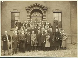 Albany Prints: Early Albany Medical College Students Posing as Group