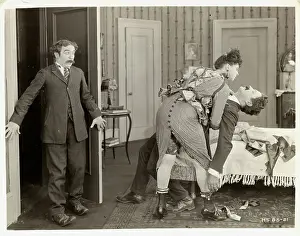 Early American Comedy Movie Scene