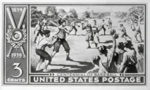 Early American Postage Stamp