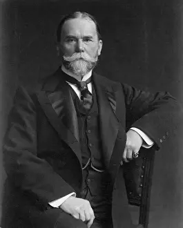 Early American Public Official and Author John Milton Hay Posing