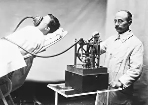 Early Chloroform Machine