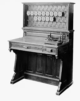 Computer Prints: Early Computer; For Census Calculations