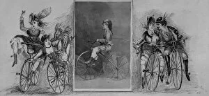 Images Dated 22nd April 2018: Early Cyclist