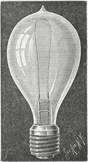 Electric Light Prints: Early Light Bulb