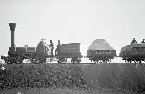 Ohio Prints: Early Locomotive