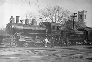 Early Long Island Railroad (LIRR) Train