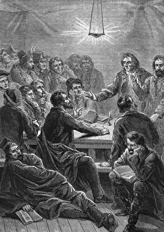 Early Meeting of Carbonari
