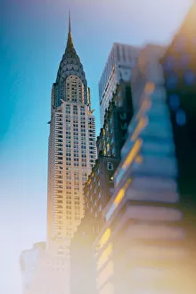 Images Dated 12th March 2017: Early Morning Light on New York's Chrysler Building