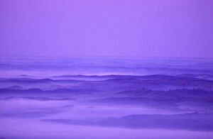 Images Dated 7th January 2016: Early morning mists covering plains surrounding Lake Mashuuko, Hokkaido, Japan