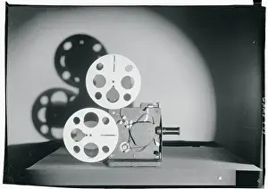Early Motion Picture Projector
