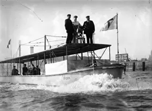 Shallow Prints: Early Motor Boat