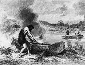 Landscape Male Vessel Boat Row Prints: Early Navigators