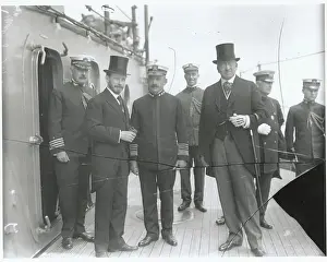 George A Prints: Early New York Officials on Ship