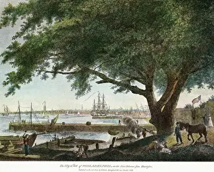 Philadelphia Prints: Early Port of Philadelphia