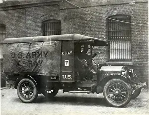 Radiography Prints: Early U.S. Army X-Ray Truck