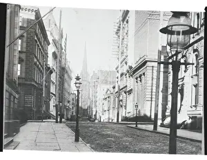 Quiet Prints: Early Wall Street