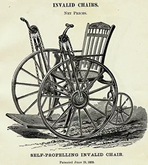 Wheelchair Prints: Early Wheelchair
