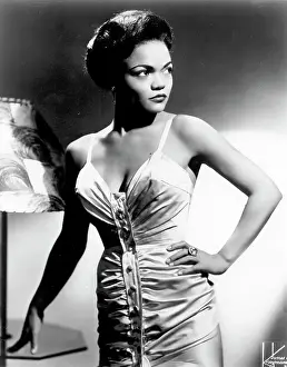 Prints of NEW YORK - CIRCA 1955: Singer and actress Eartha Kitt poses for a portrait circa 1955 in New York City, New York. (Photo by James Kriegsmann/Michael Ochs Archives/Getty Images) Captivating Art Prints Celebrating the Iconic Performer’s Legacy: Eartha Kitt