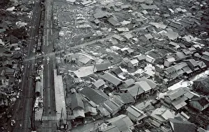 Natural Condition Prints: Earthquake-Torn City, Aerial View