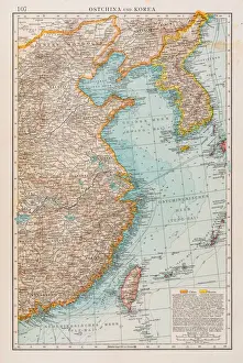 East China map 1896
