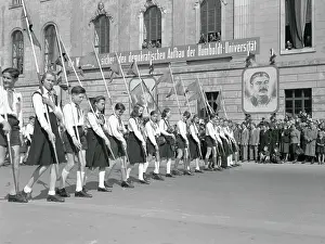 May Day Prints: East German Young Pioneers on the March