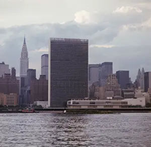 Nations Prints: East Midtown Skyline