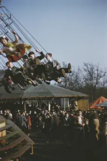 Funfair Prints: Easter Fair In Hampstead